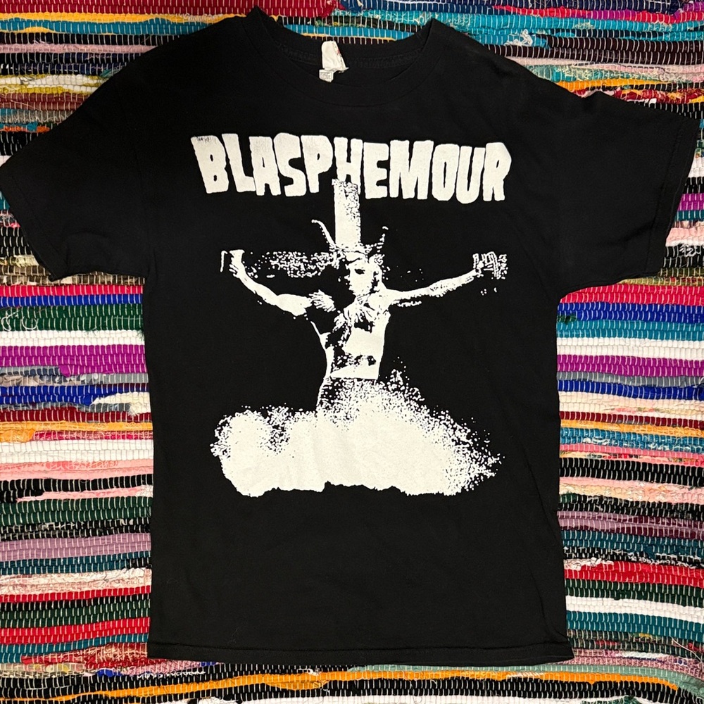 Blasphemour Records Danzig Rip Black T-Shirt